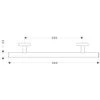 Hansgrohe Logis Haltestange 30 Cm 2 Hansgrohe Logis Haltestange 30 Cm -Hansgrohe hansgrohe axor pharo accessoires serie logis 1126070