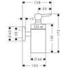 Hansgrohe Logis Lotionspender -Hansgrohe hansgrohe axor pharo accessoires serie logis 1126072