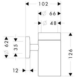 Hansgrohe Logis Zahnputzbecher
