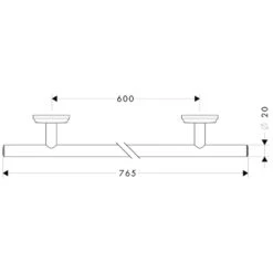 Hansgrohe Logis Classic Handtuchhalter