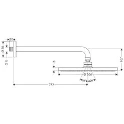 Hansgrohe -Hansgrohe hansgrohe axor pharo brausenprogramm kopf seiten 1122649