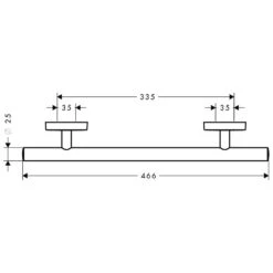 Hansgrohe PuraVida Haltegriff
