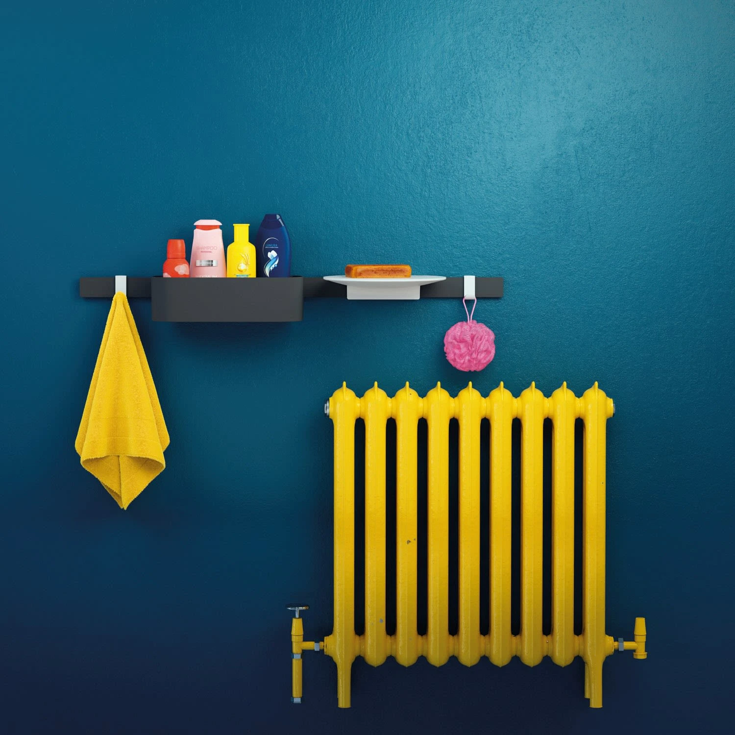 hansgrohe WallStoris Wandstange 50 cm Hansgrohe WallStoris Wandstange 50 Cm -Hansgrohe hansgrohe bad accessoires wallstoris wandstange 50 6010387