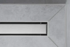 Hansgrohe RainDrain Match Fertigset Duschrinne 60 Cm, Mit Höhenverstellbarem Rahmen