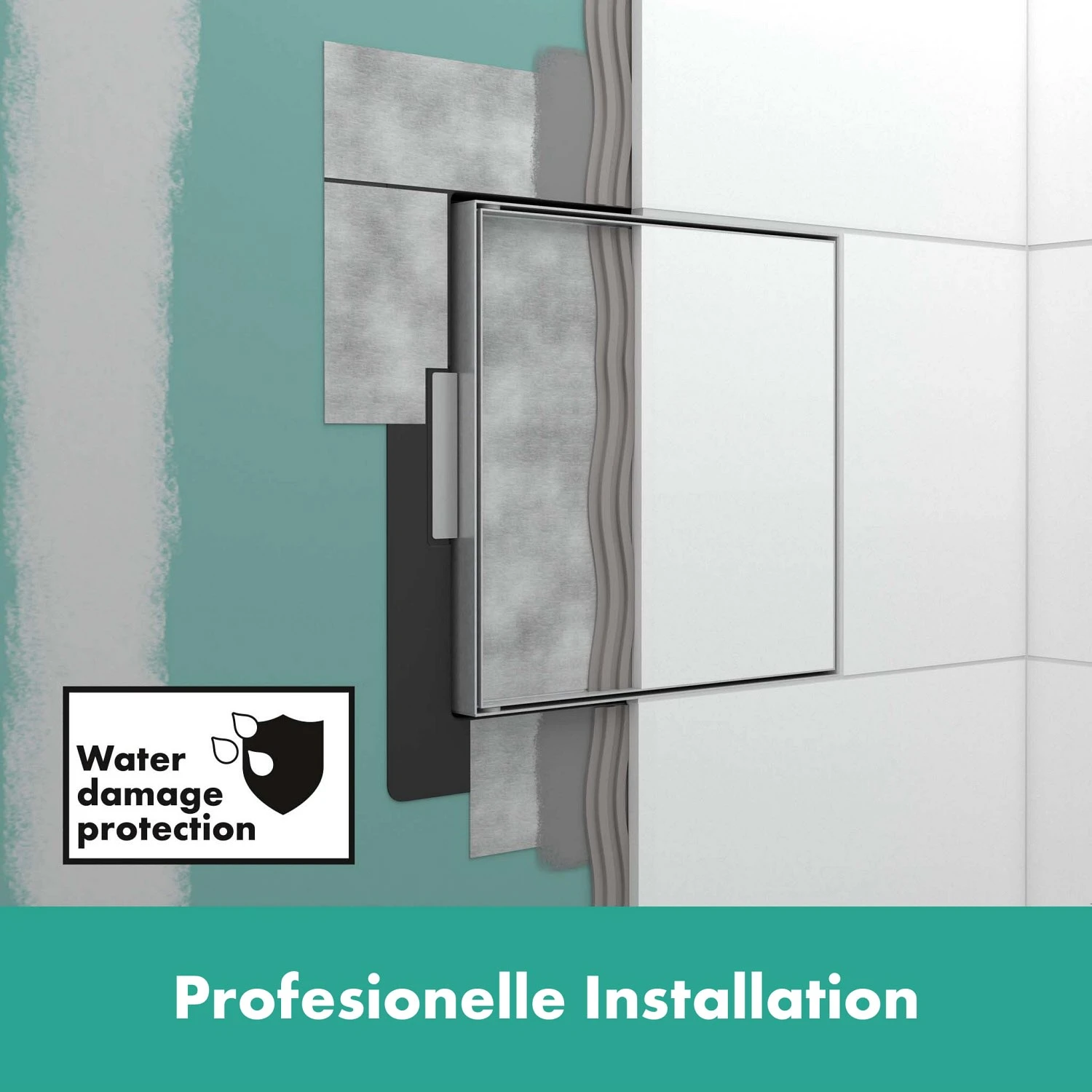 hansgrohe XtraStoris Rock Wandnischen-Einbaubox mit befliesbarer Tür 15 x 10 x 30 cm Hansgrohe XtraStoris Rock Wandnischen-Einbaubox Mit Befliesbarer Tür 15 X 10 X 30 Cm -Hansgrohe hansgrohe xtrastoris wandnischen einbauboxen rock mit 8732168