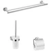 Hansgrohe Logis Universal Bad-Accessoire Set 3-teilig -Hansgrohe hersteller hansgrohe bad accessoires serie logis 2385622